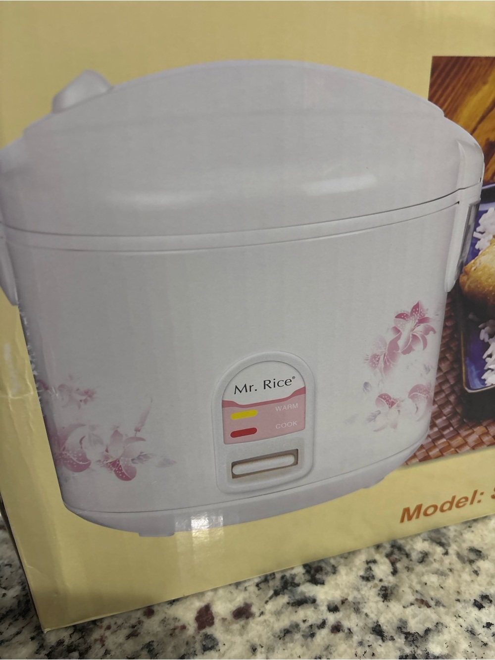 White Electric Rice Cooker - SC-1812P - Picture 4 of 4